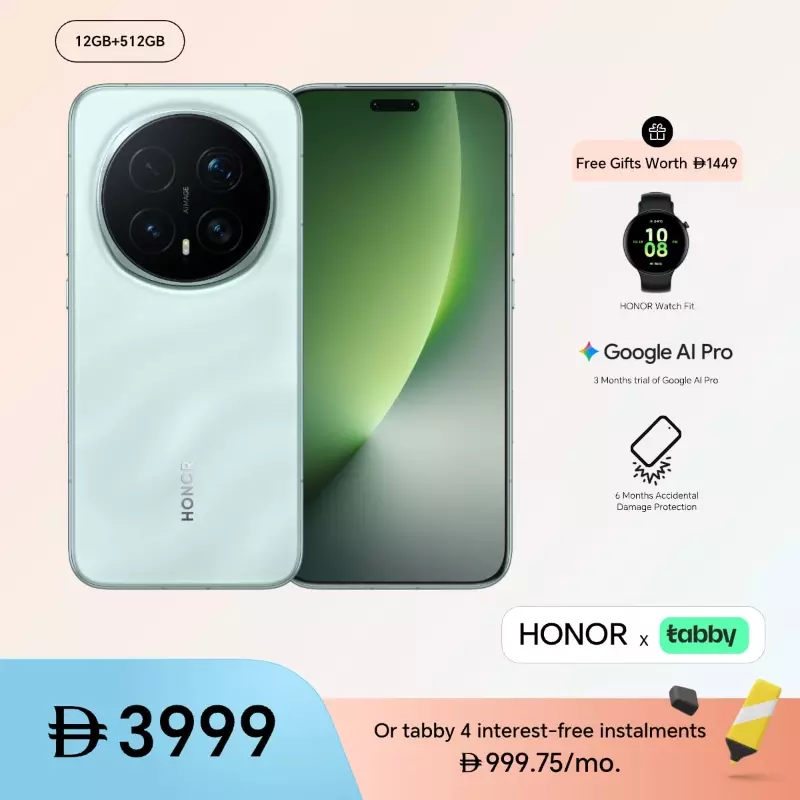 New Buy HONOR Magic 8 Pro | Price & Offer | HONOR UAE