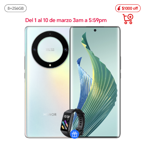 Honor Magic 5 Lite verde de 128GB, precio y características