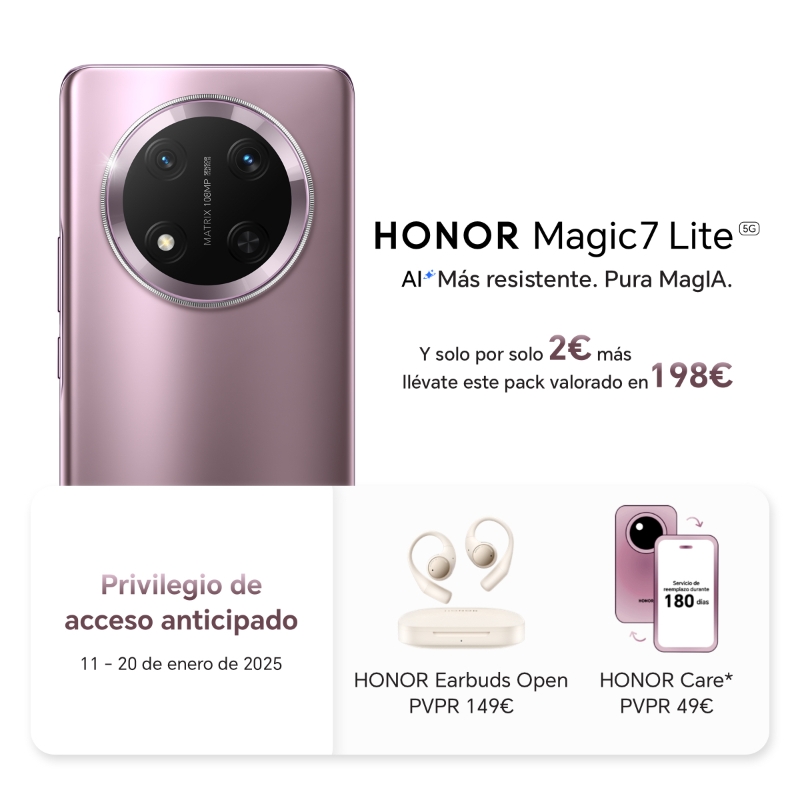 HONOR Magic7 Lite durabilidad y rendimiento superior