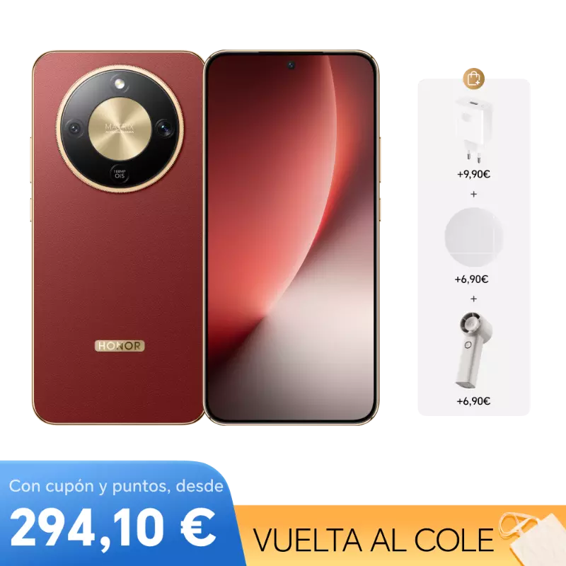 Honor Magic8 Lite 5G 17.2 cm (6.79") Dual SIM Android 15 USB Type-C 8 GB 256 GB 7500 mAh Brown