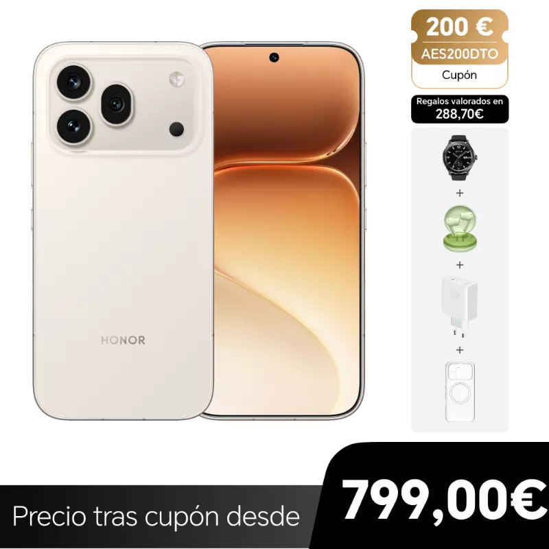 HONOR 600 Pro 12GB+512GB Golden White