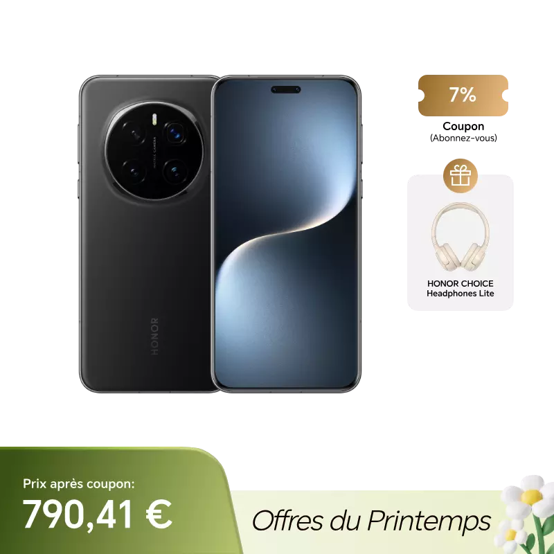 Honor Magic 7 Pro Noir 512 Go - Débloqué - Neuf (ouvert) + Coques