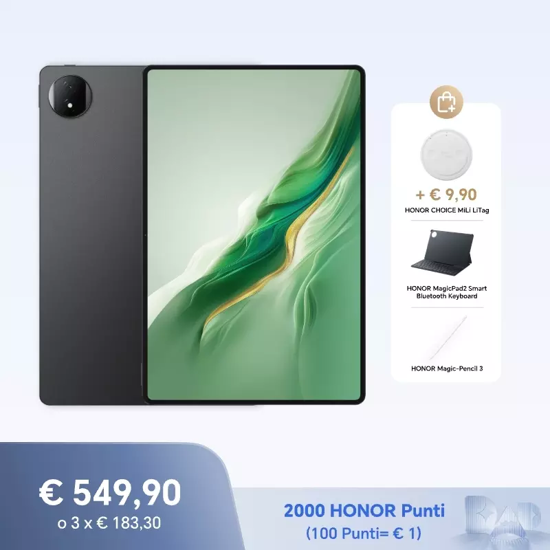 HONOR MagicPad2 - Specifiche Tecniche 12.3"