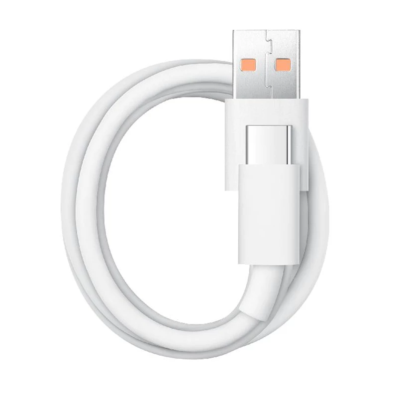 Pack Chargeur Mural Rapide 5V + Câble USB-C 1m Blanc Pour Honor 200 Pro Et Autres Mobiles Type C