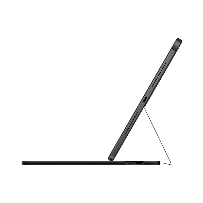 This is a side view image of the HONOR Pad 9 inbox Keyboard product.-6