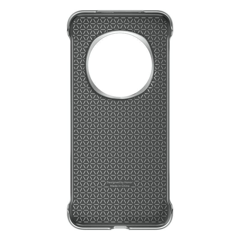 For Honor Magic7 Pro Solid Color Liquid Silicone Dropproof Full Coverage Phone Case(Black - View #2