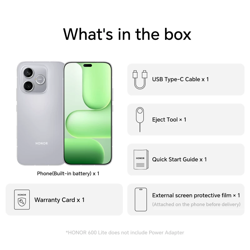 New Buy HONOR 600 Lite | Price & Offer | HONOR UK