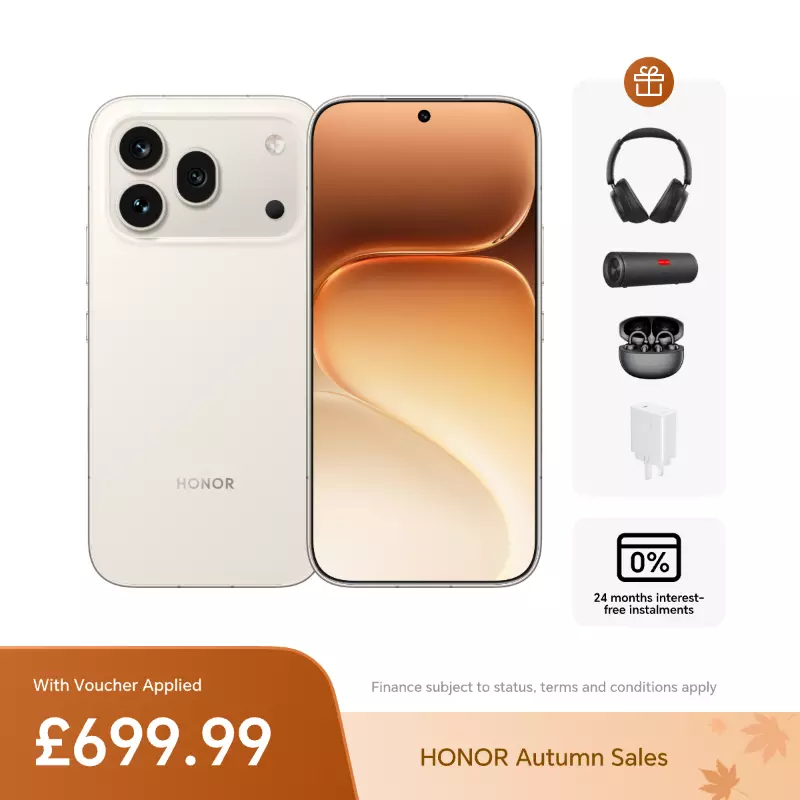 An image depicting HONOR 600 Pro £200 discount