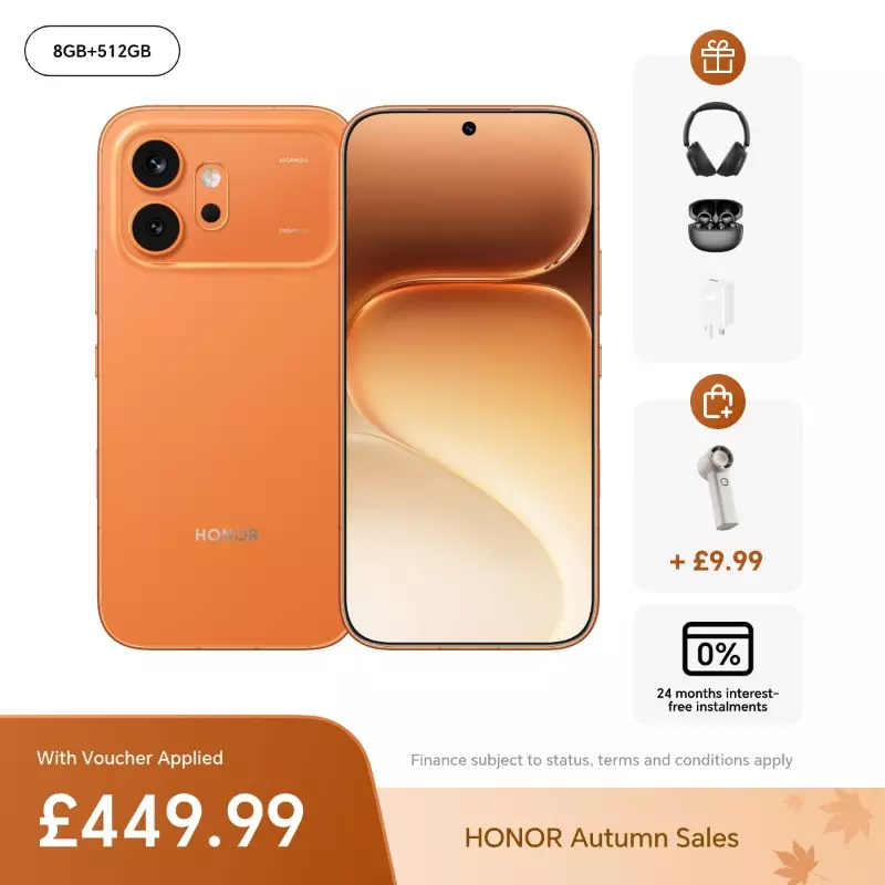 An image depicting HONOR 600 512GB £150 discount